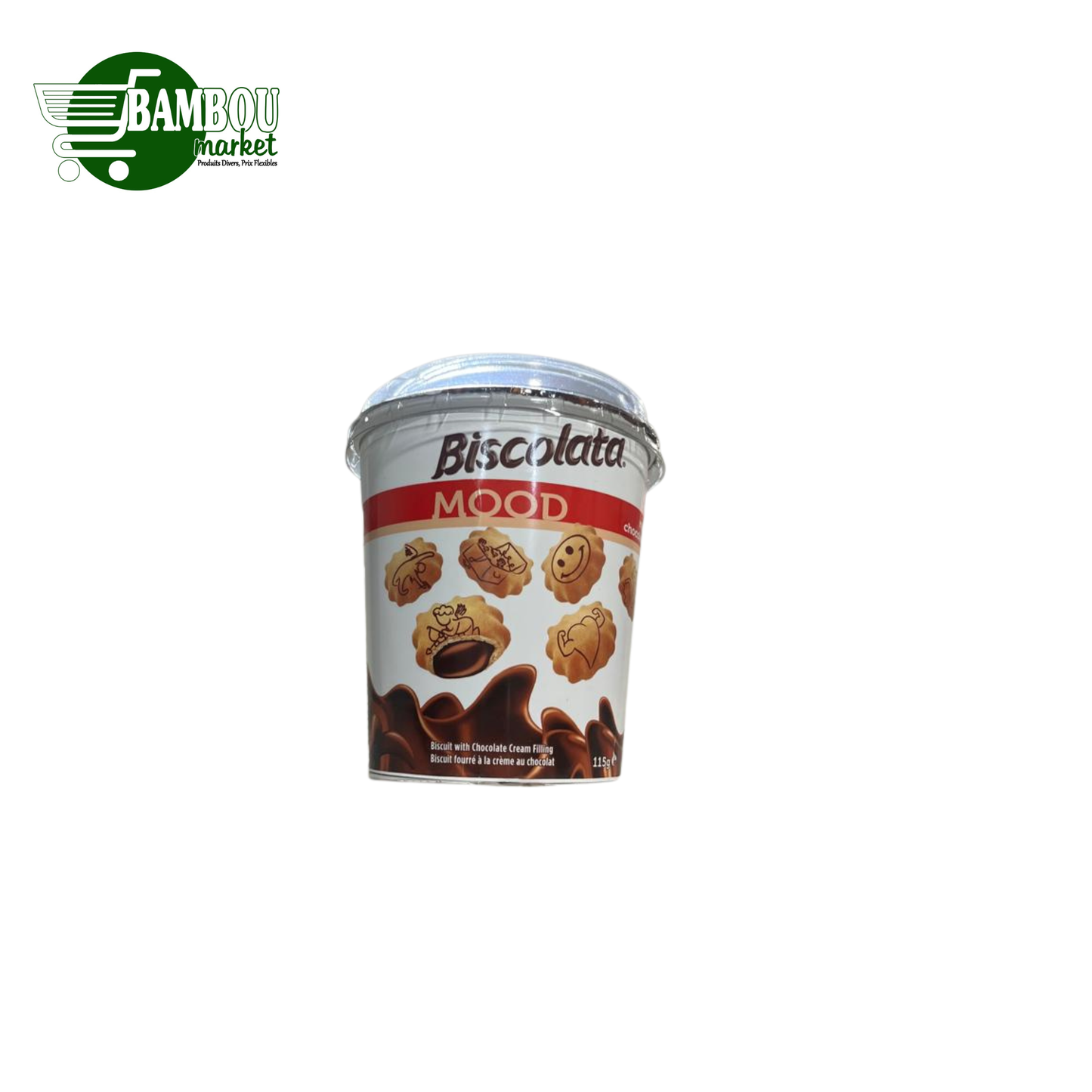 BISCOLATA MOOD 115G