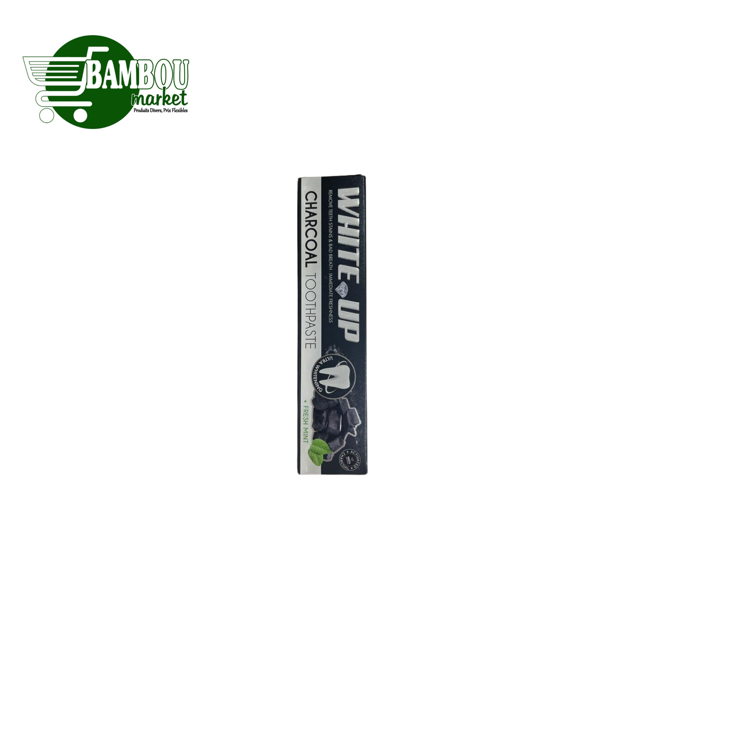 DENTIFRICE WHITE UP CHARCOAL 100G
