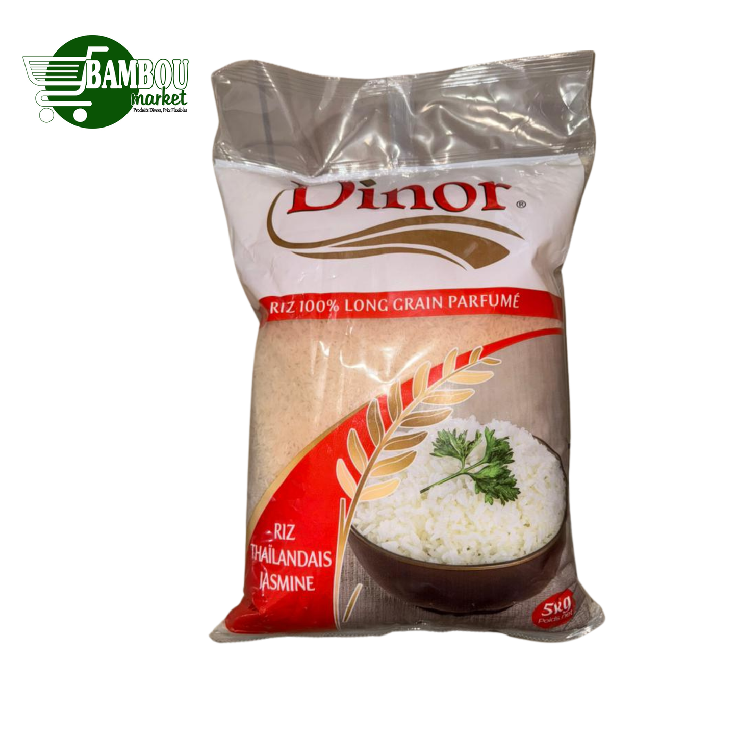 RIZ DINOR ROUGE THAI JASMINE 5KG