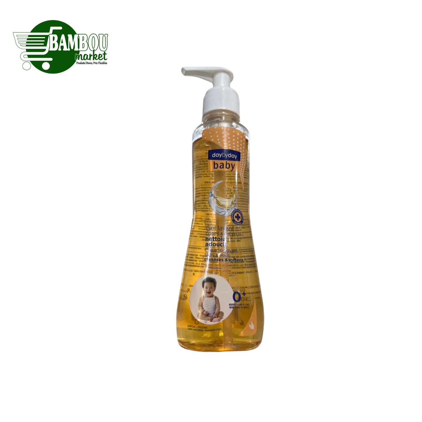 GEL LAVANT DAYBYDAY BABY 0+ ORANGE 300ML