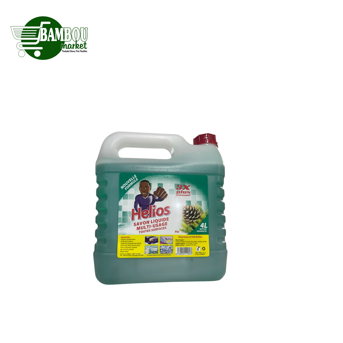 SAVON LIQUIDE HELIOS PIN 4L