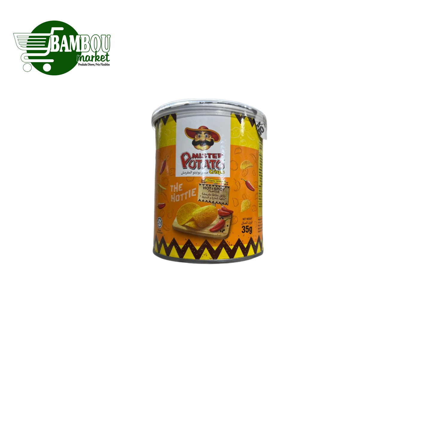 MISTER POTATO HOT SPICY 35G