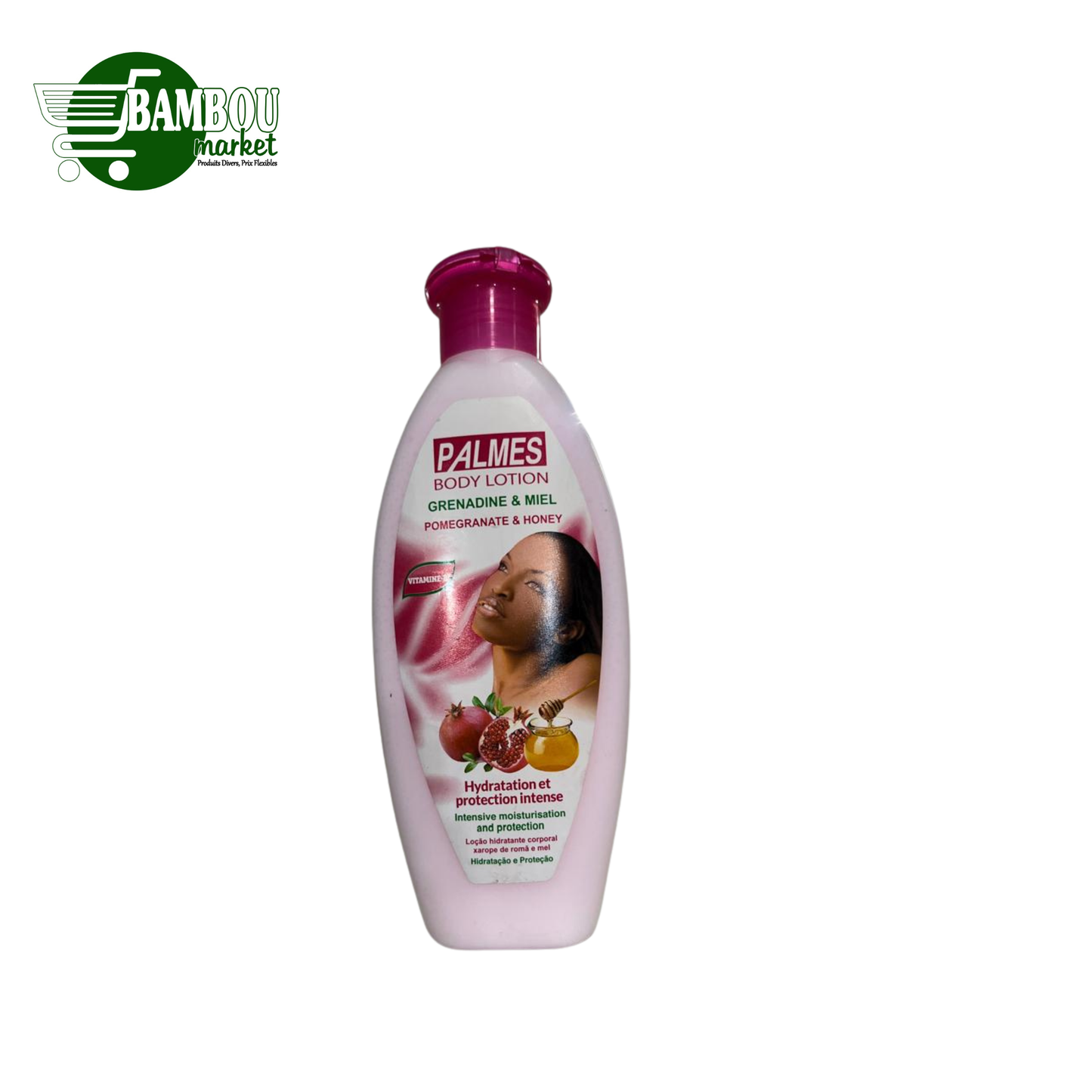 LAIT CORPS PALMES GRENADINE ET MIEL 250ML