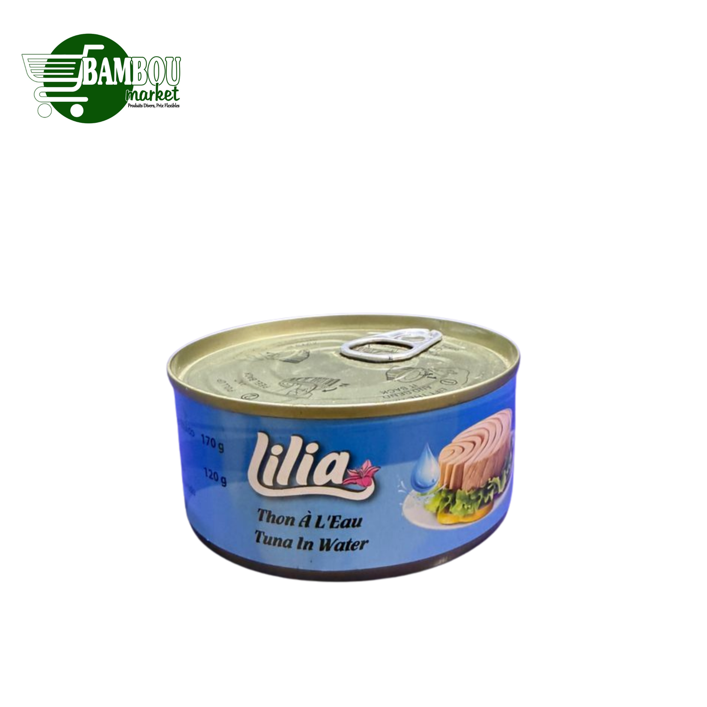 LILIA MORCEAUX DE THON A L'EAU 170G