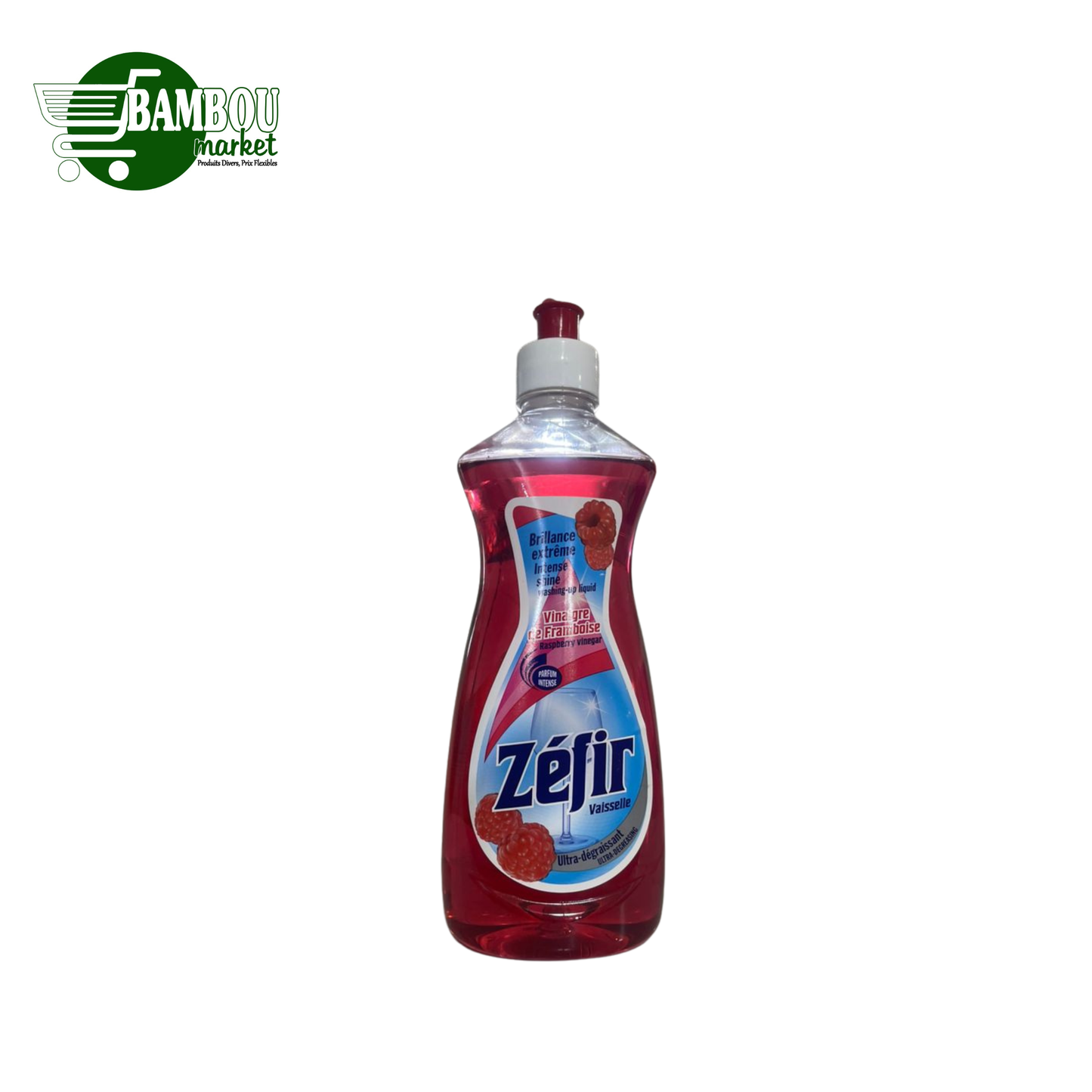 LIQUIDE VAISSELE ZEFIR FRAMBOISE 500ML