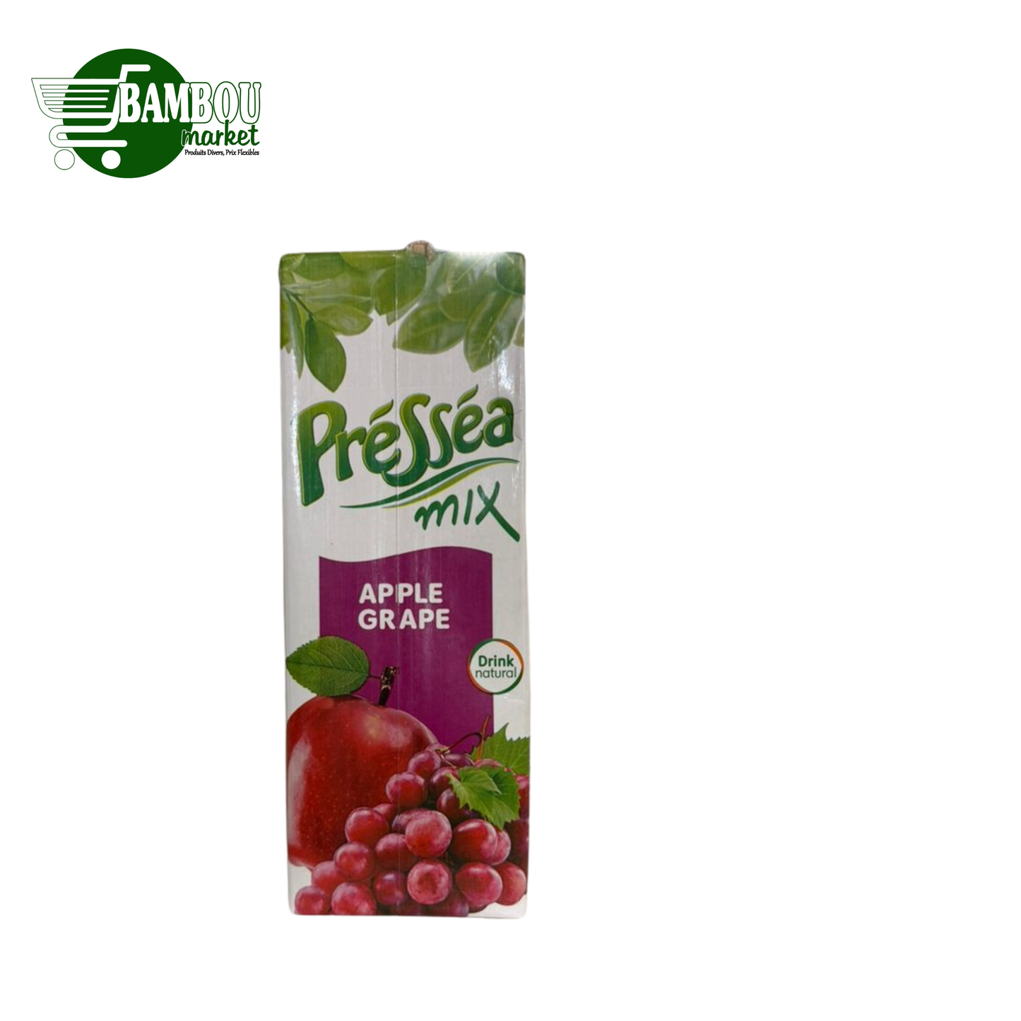PRESSEA NECTAR MIX RAISIN POMME 1L