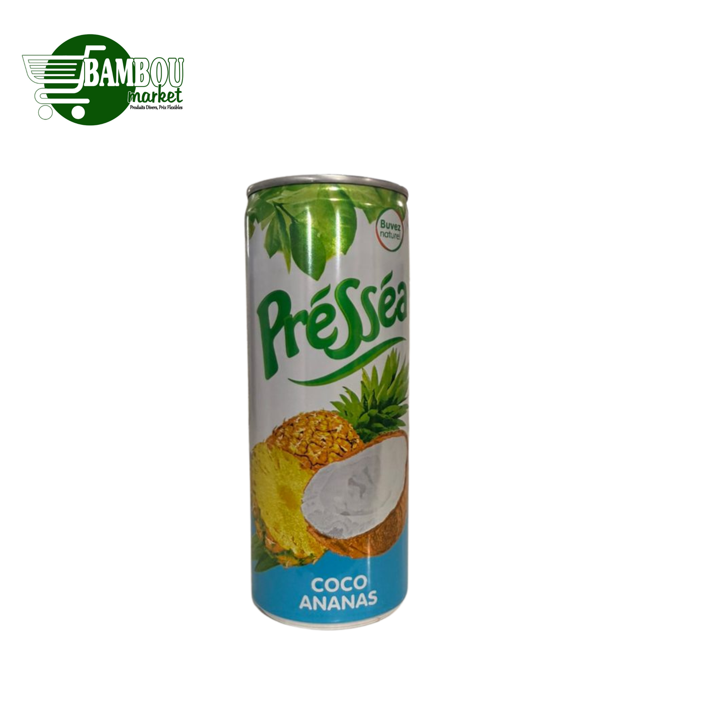 PRESSEA CANNETTE COCO ANANAS 25CL