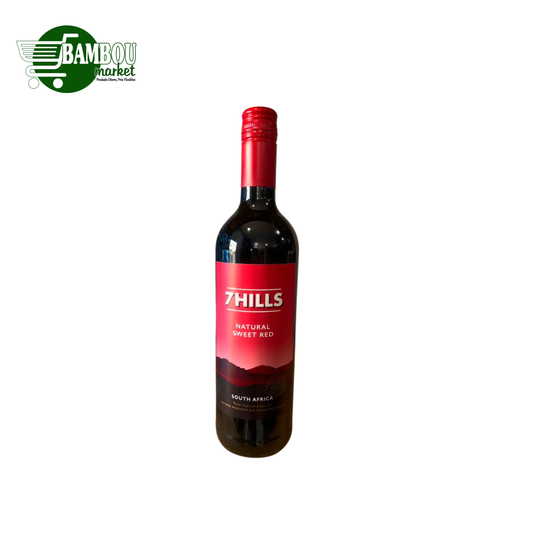 7 HILLS NATURAL SWEET ROUGE 750ML