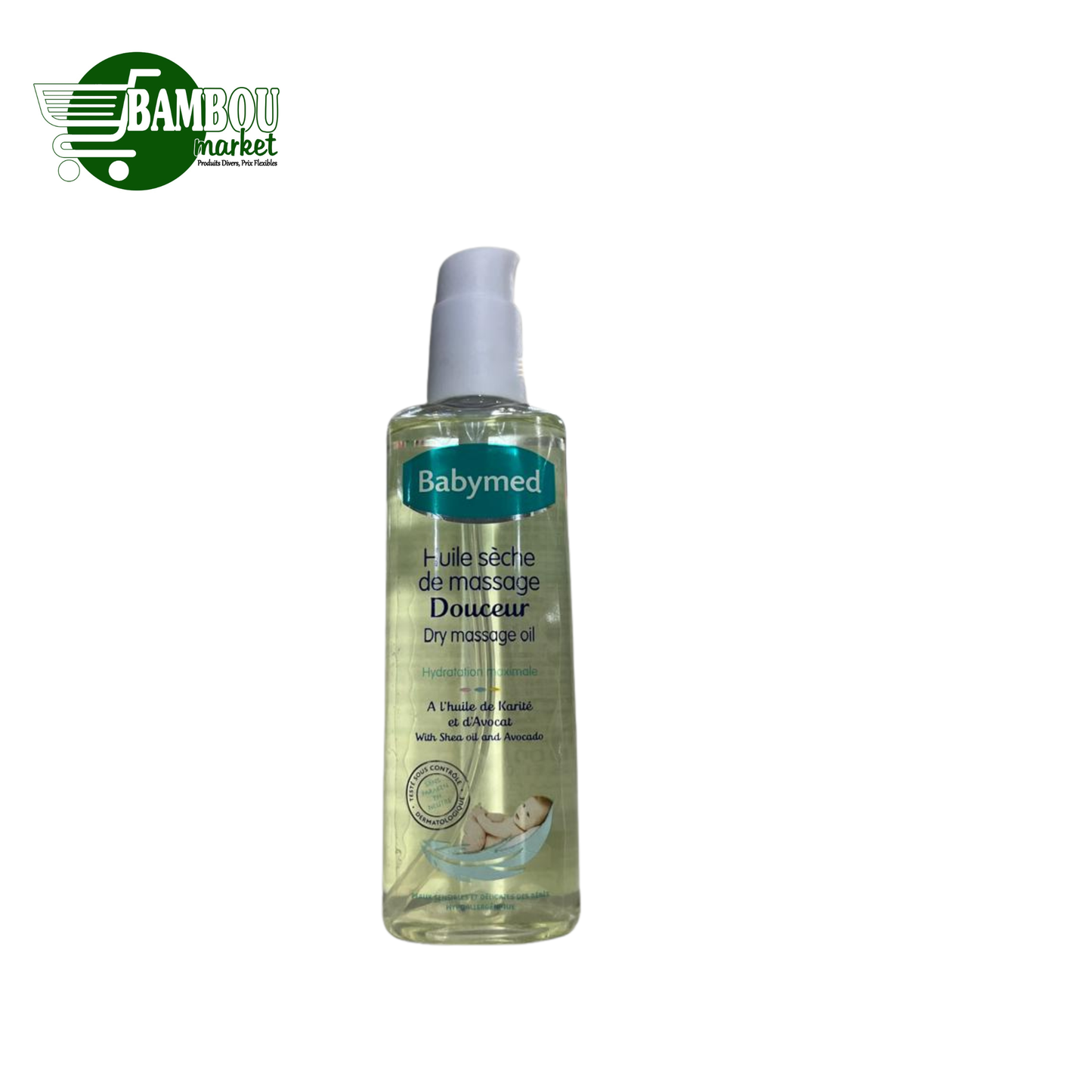 HUILE SECHE DE MASSAGE DOUCEUR BABYMED 100ML