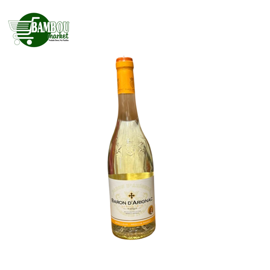 VIN BLANC BARON D'ARIGNAC 75CL