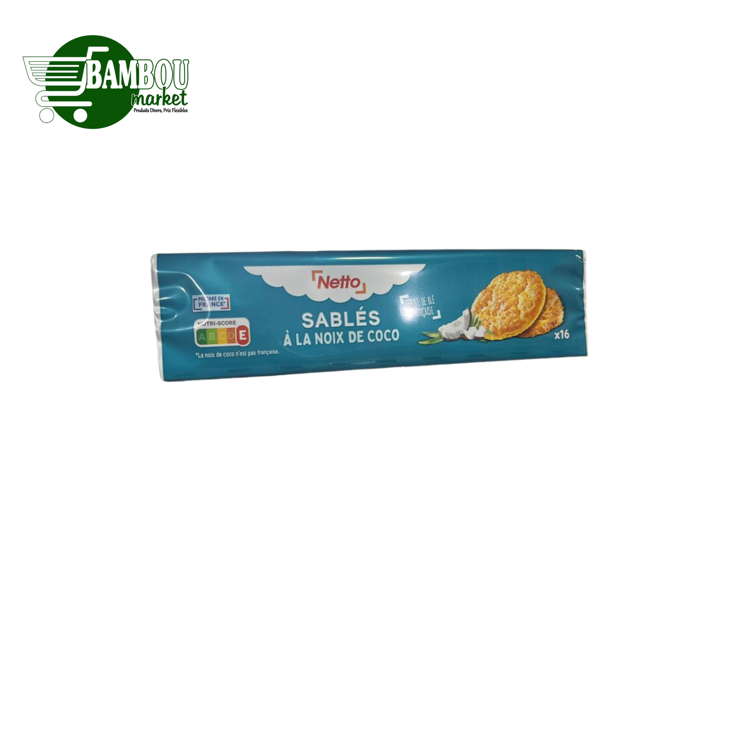 BISCUIT SABLES A LA NOIX DE COCO