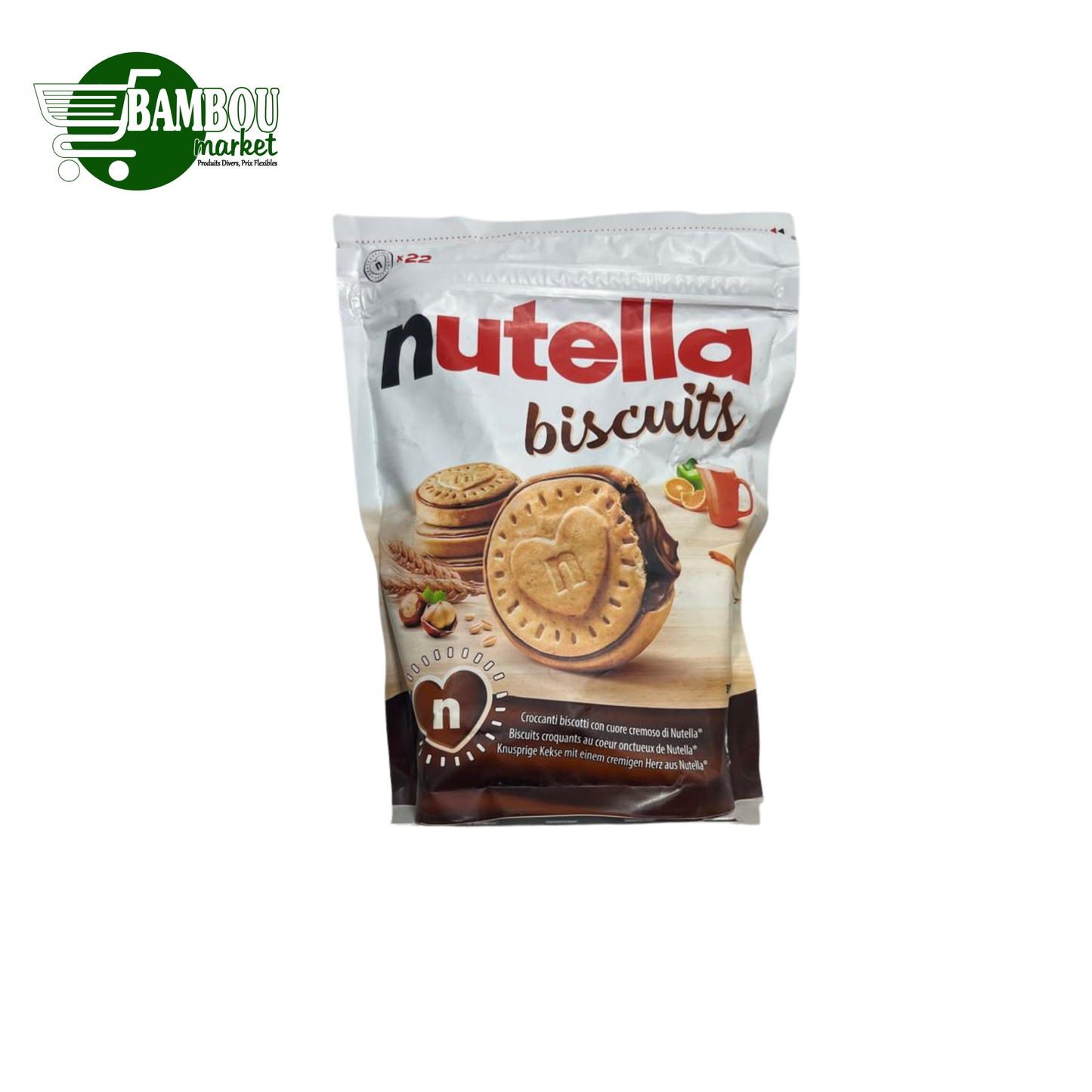 BISCUIT NUTELLA SACHET 304G