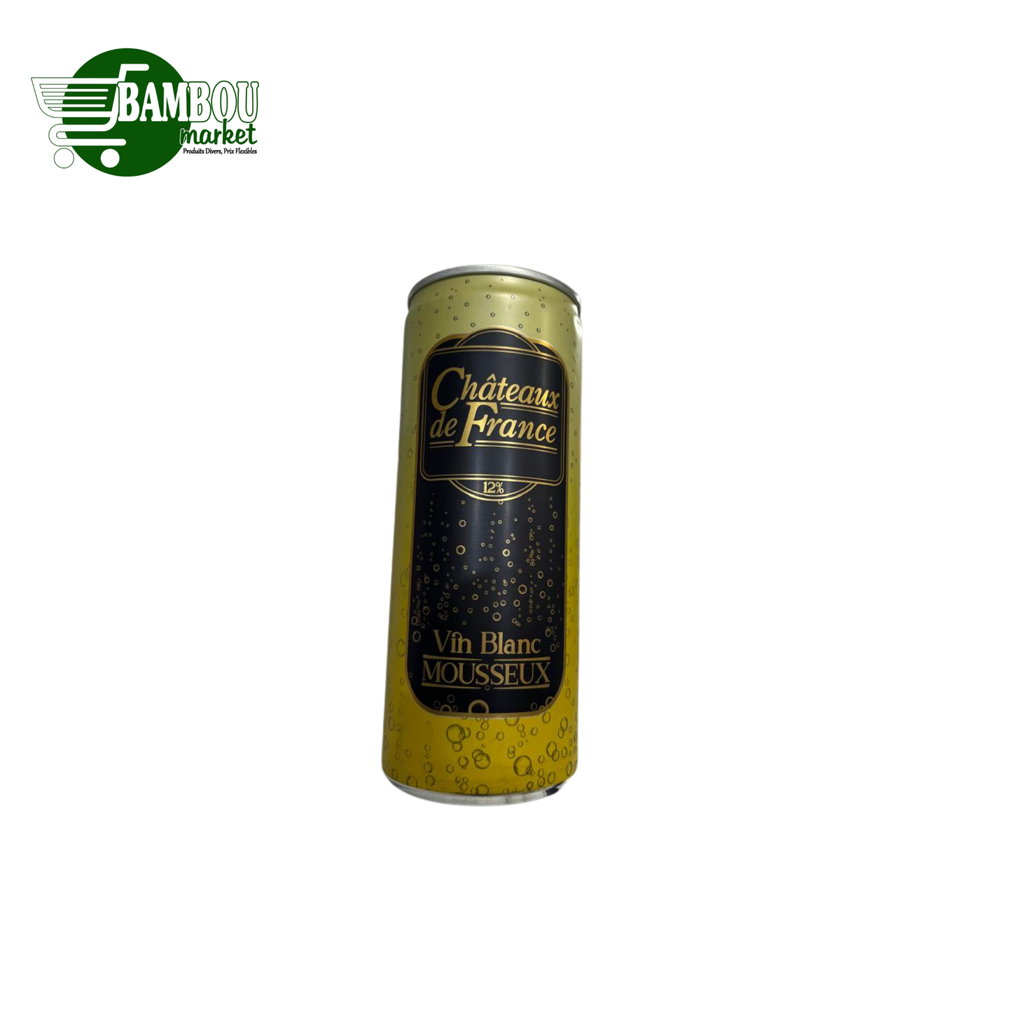 CANETTE CHATEAUX DE FRANCE BLANC MOUSSEUX