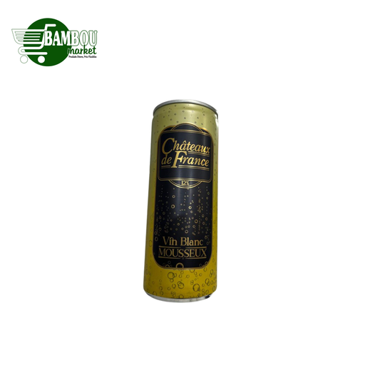 CANETTE CHATEAUX DE FRANCE BLANC MOUSSEUX