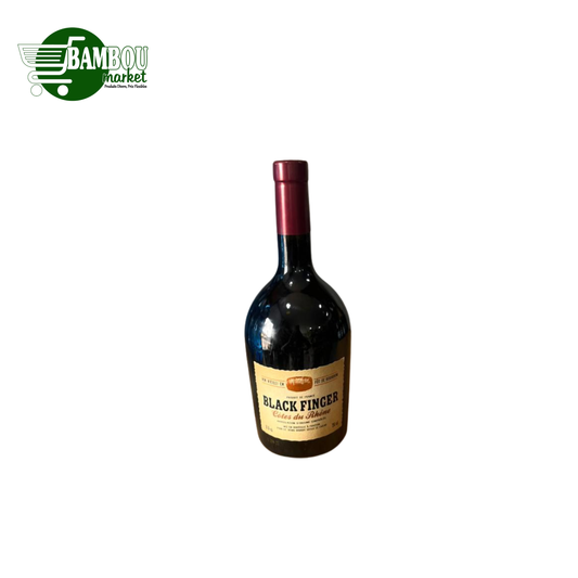 VIN ROUGE BLACK FINGER COTE DU RHÔNE