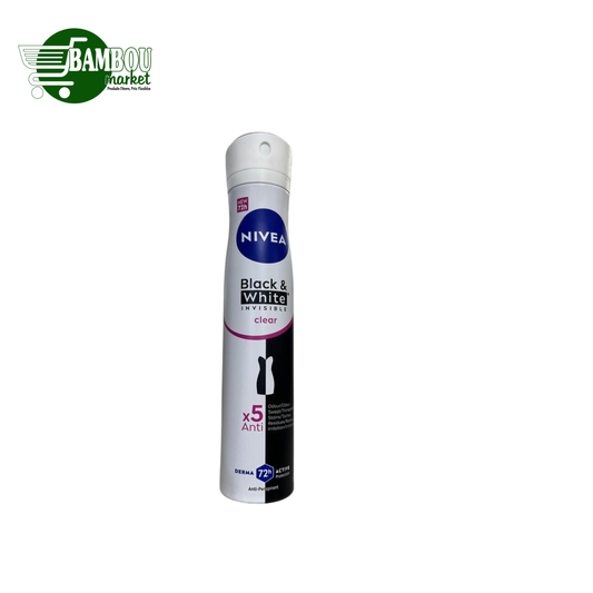 DEO NIVEA BLACK & WHITE 200ML