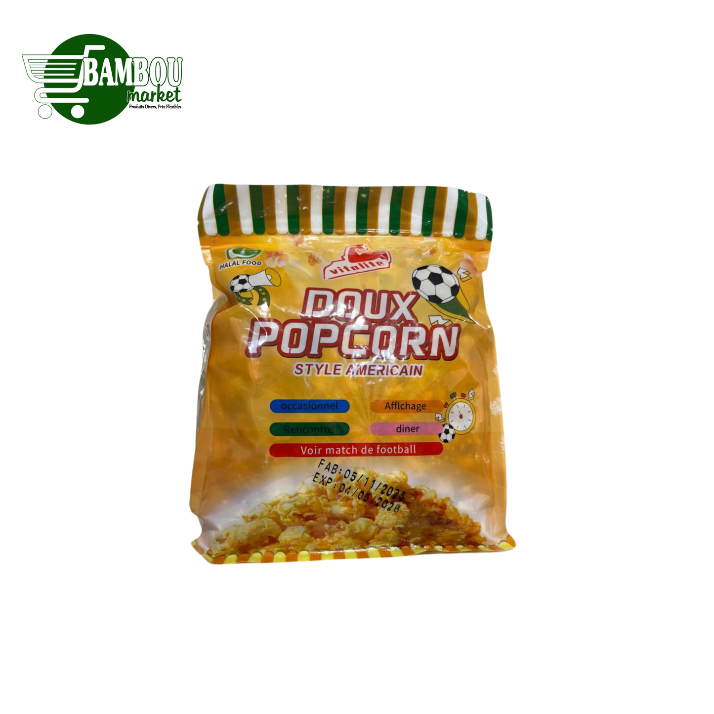 DOUX POPCORN STYLE AMERICAIN