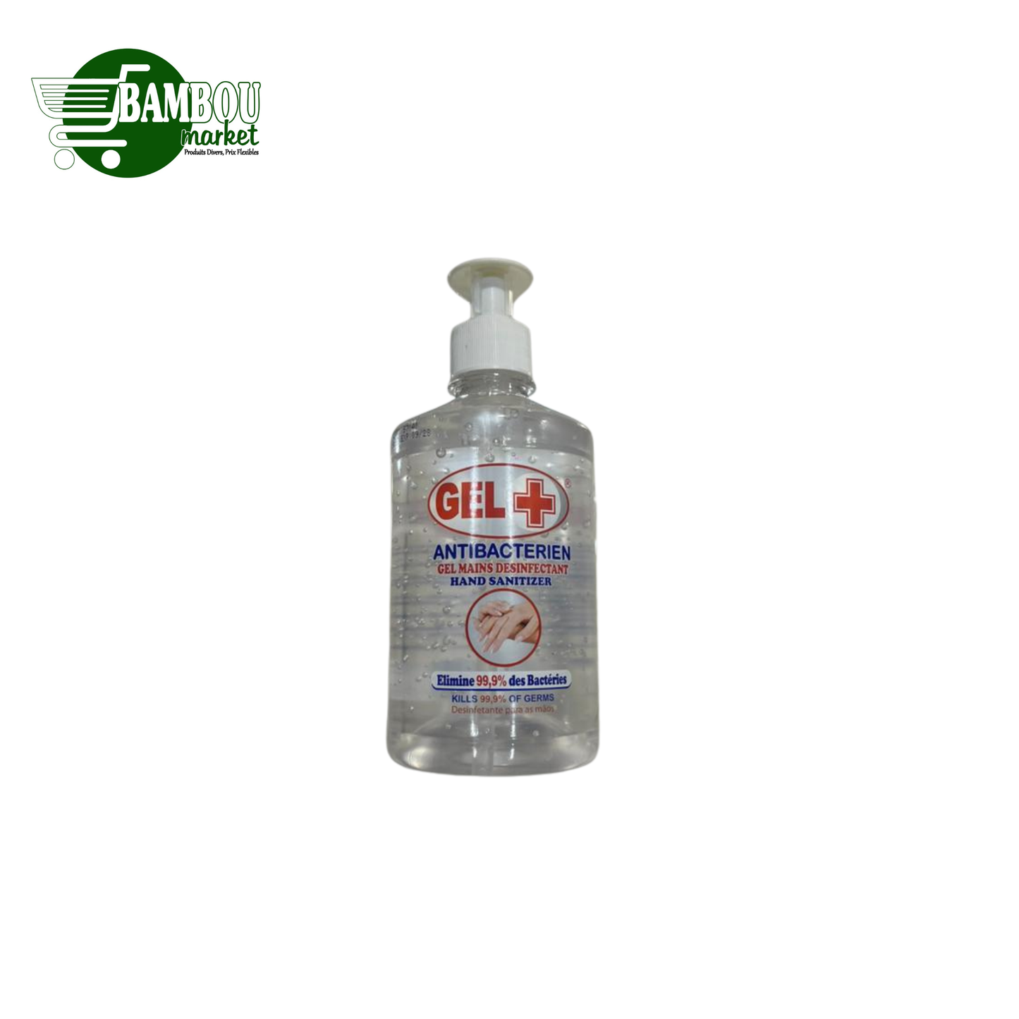 GEL+ ANTIBACTERIEN 450ML