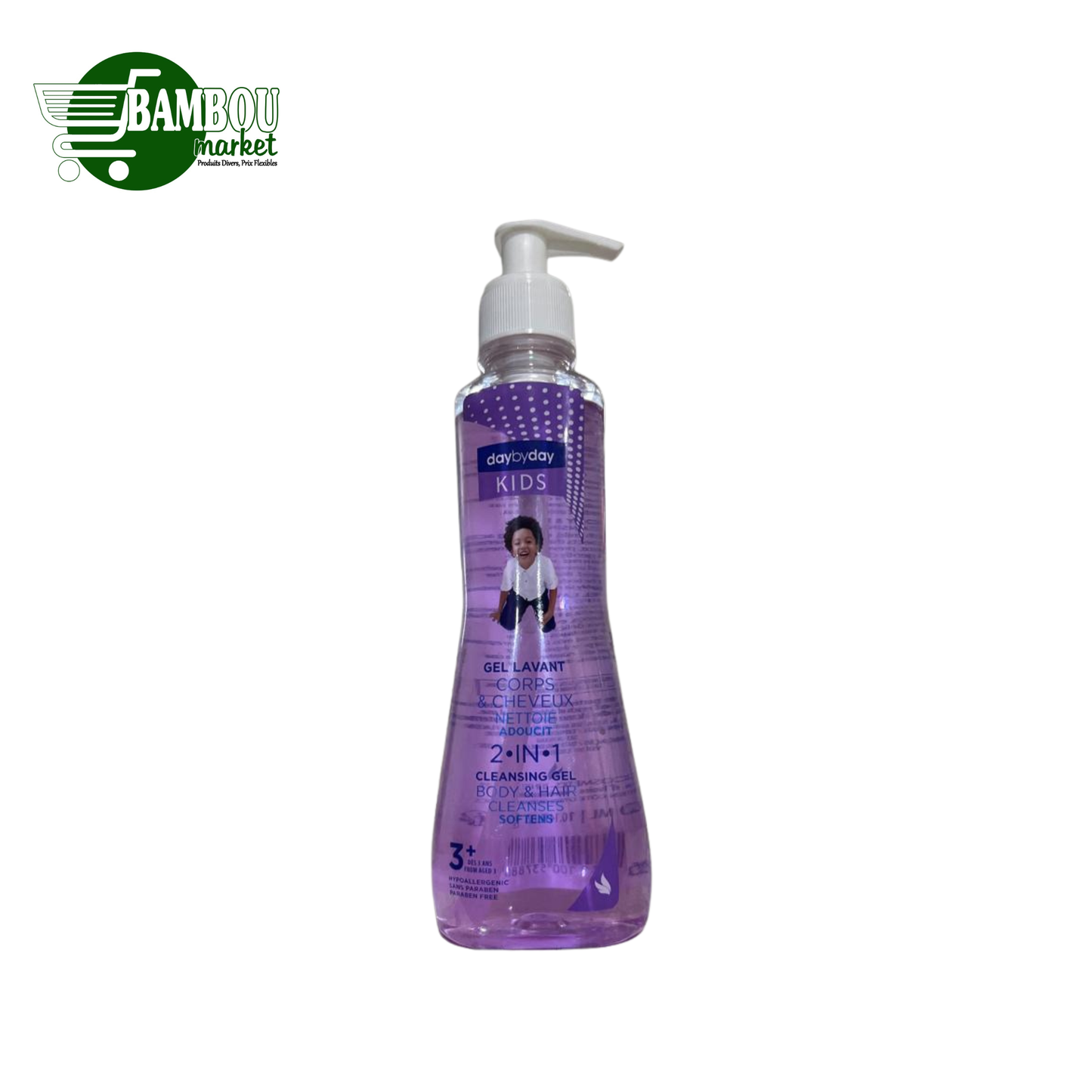 GEL LAVANT DAYBYDAY KIDS 3+ VIOLET 300ML