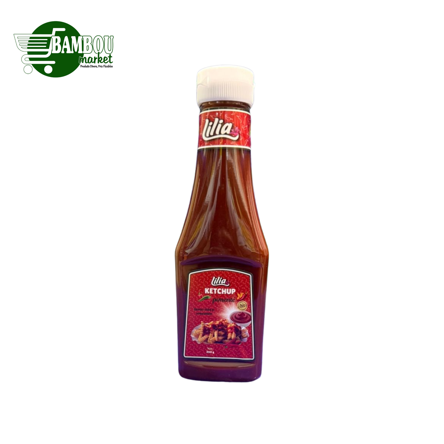 LILIA KETCHUP PIMENTE 340G