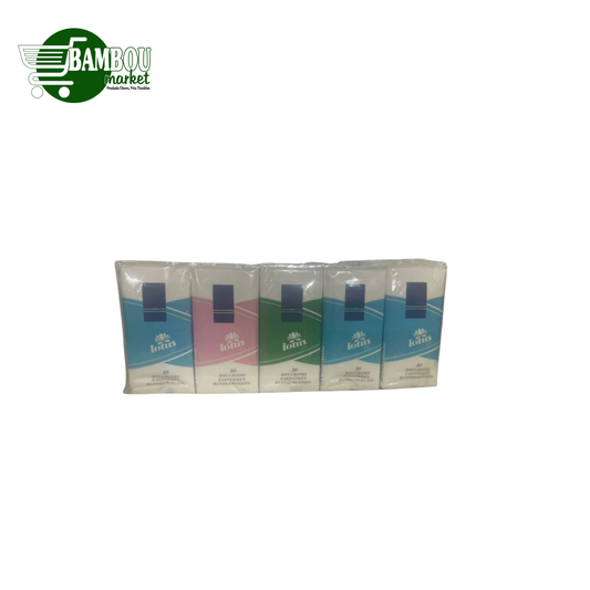 MOUCHOIR LOTUS 1×15