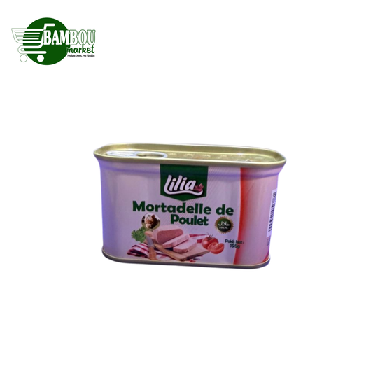 LILIA MORTADELLE DE POULET 198G