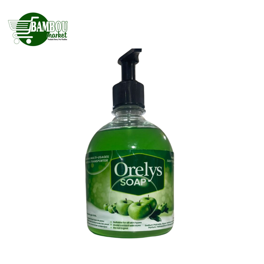 GEL MAIN ORELYS POMME 500ML