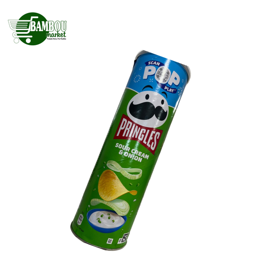 PRINGLES SOUR CREAM & ONION 165G