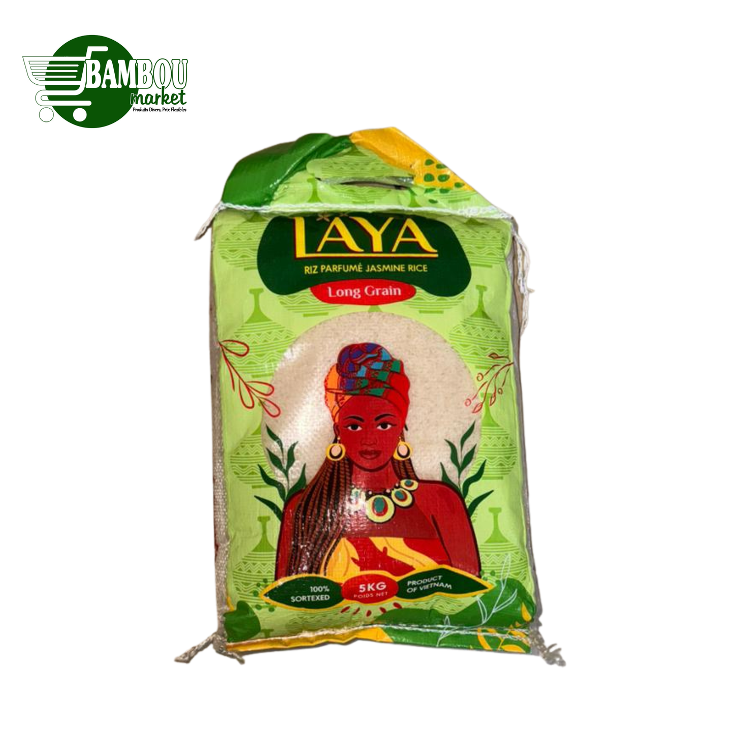 RIZ LONG GRAIN LAYA 5KG
