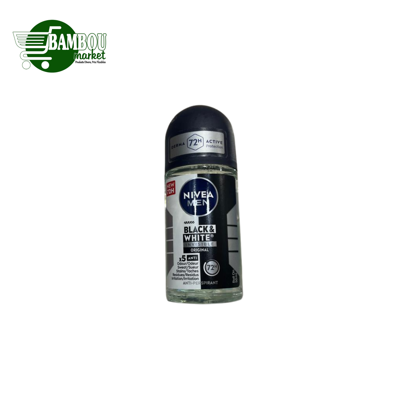 DEO ROLL ON NIVEA MEN BLACK & WHITE