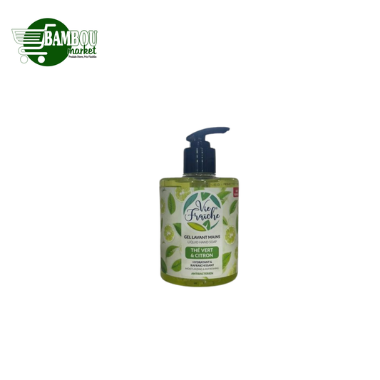 GEL LAVANT VIE FRAICHE THE VERT & CITRON 400ML