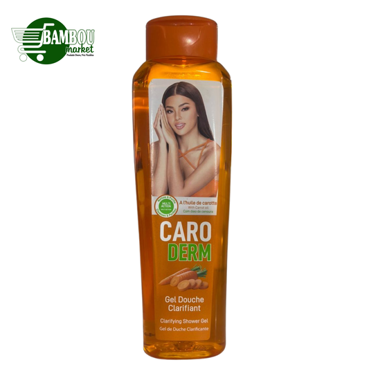 GEL DOUCHE CLARIFIANT CARODERM 500ML