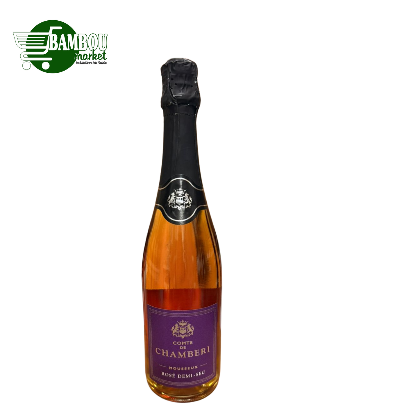 VIN MOUSSEUX CHAMBERI ROSE DEMI SEC