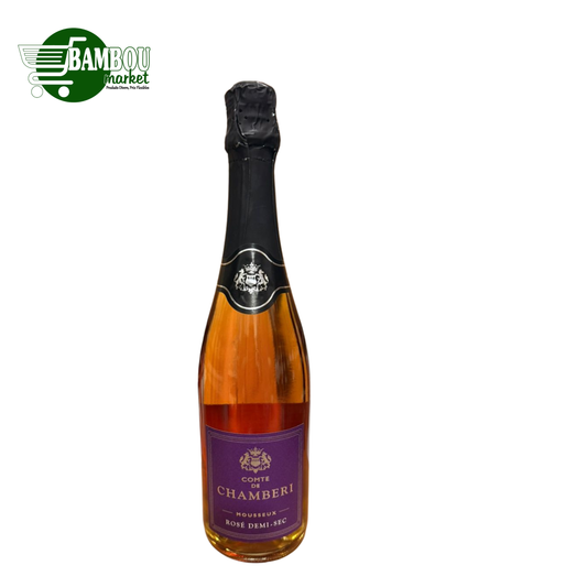 VIN MOUSSEUX CHAMBERI ROSE DEMI SEC