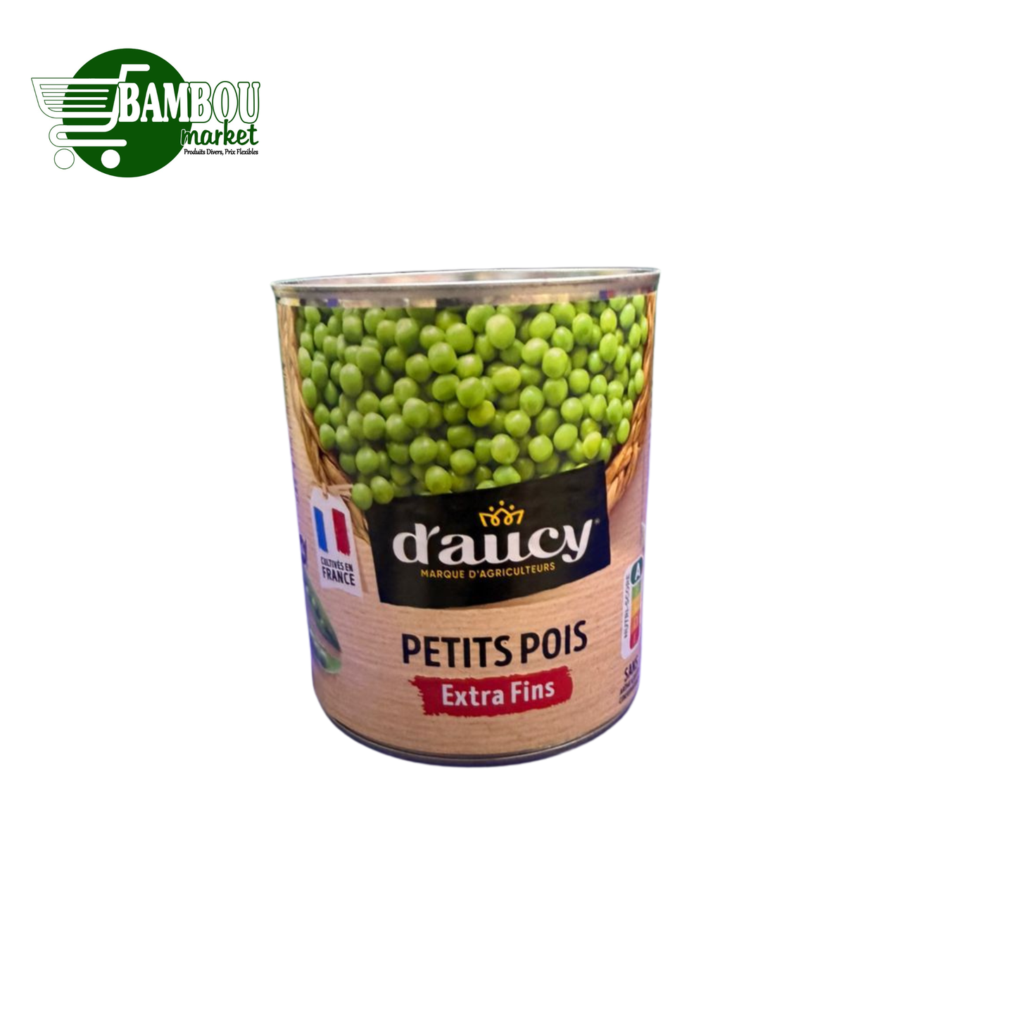 D'AUCY PETITS POIS EXTRA FIN 800G