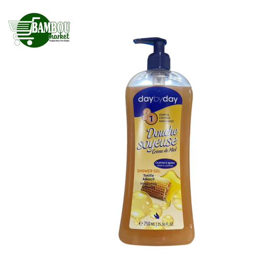 GEL DOUCHE DAYBYDAY CREME DE MIEL 750ML