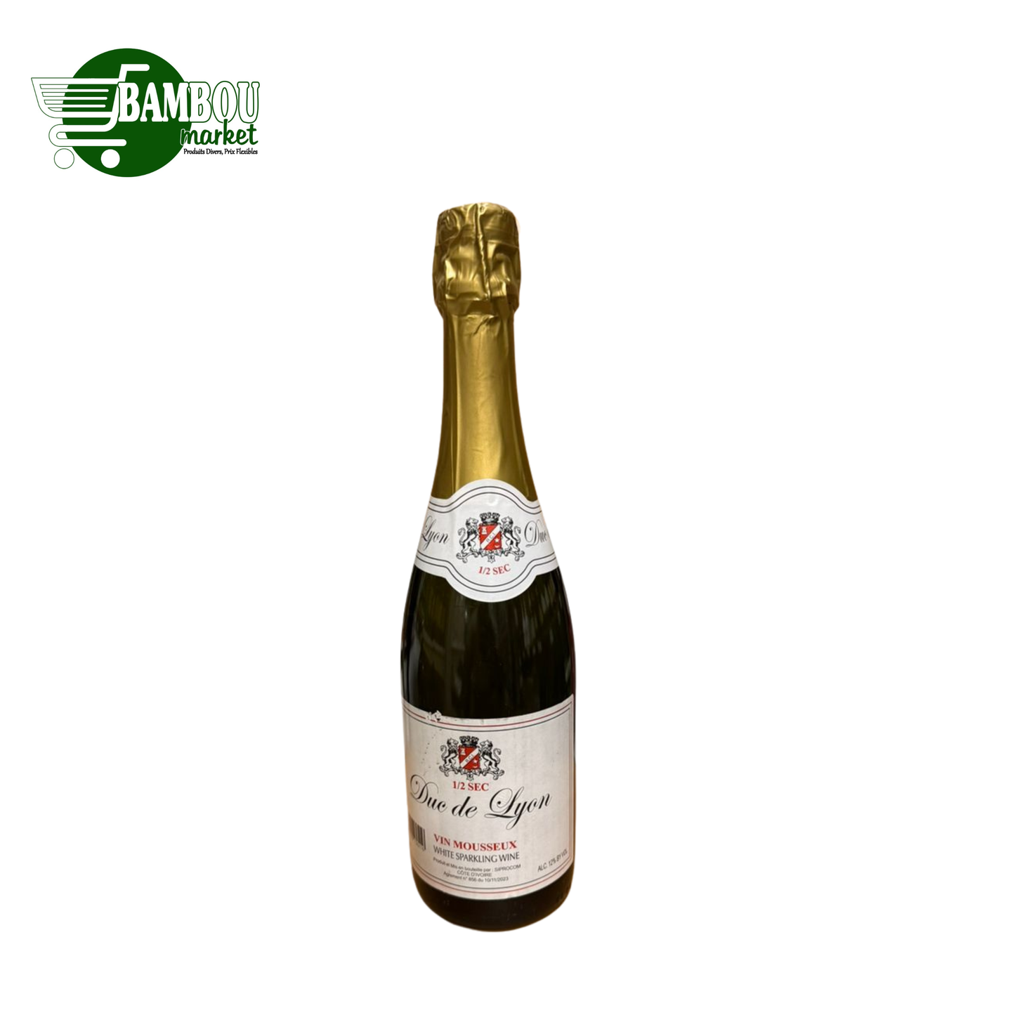 VIN MOUSSEUX DEMI SEC DUC DE LYON 750ML