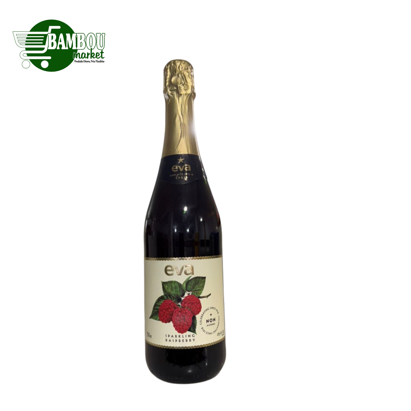 BOISSON PETILLANTE EVA RASPBERRY 750ML