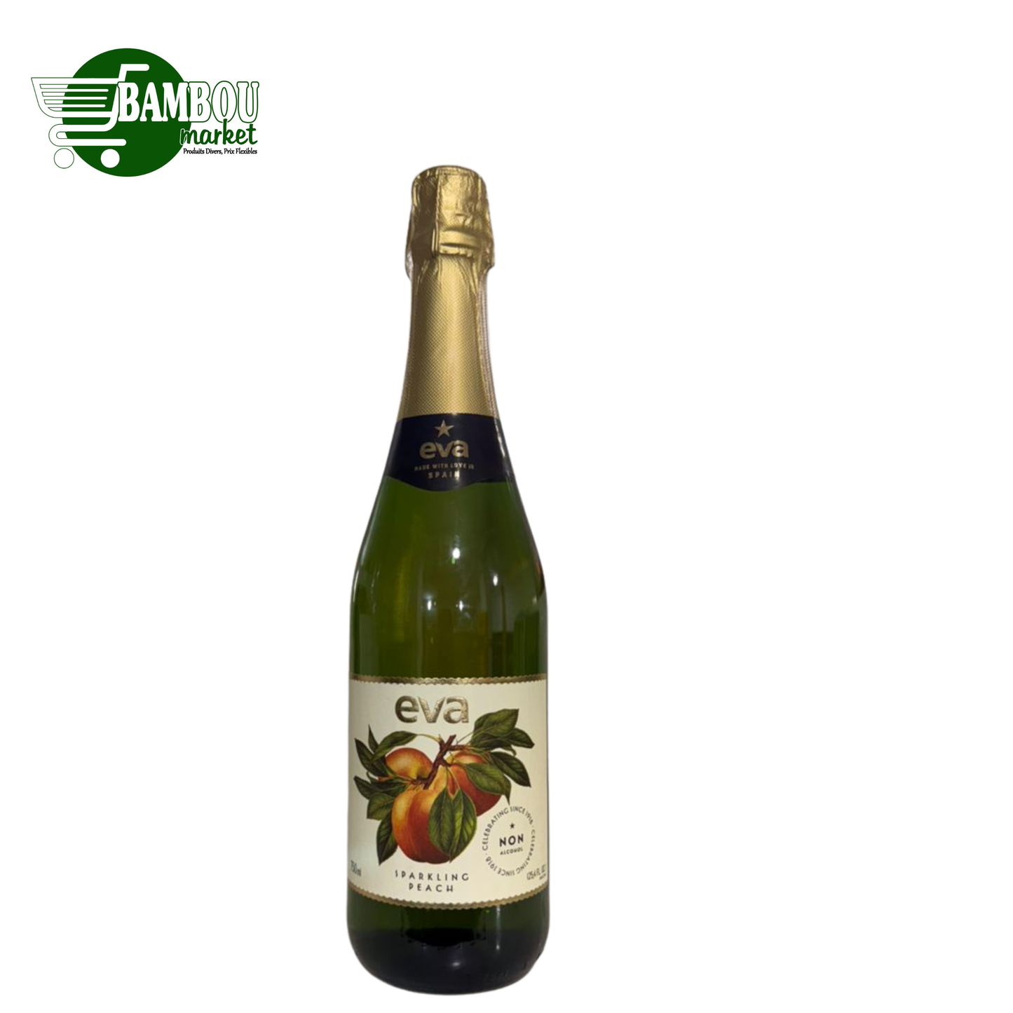 EVA SPARKLING PEACH 750ML
