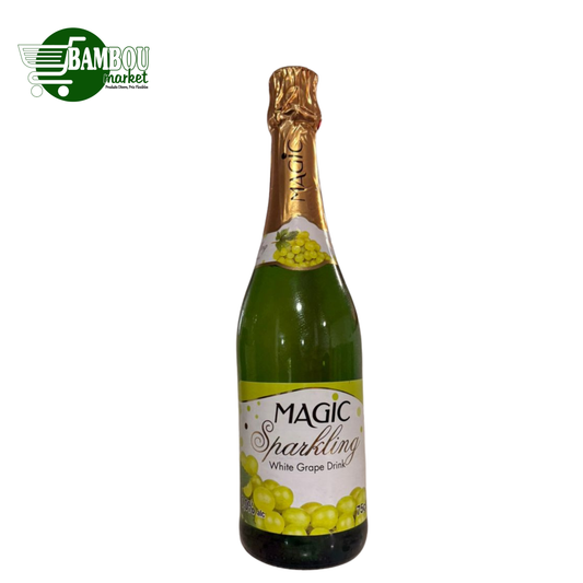 VIN MOUSSEUX SANS ALCOOL MAGIC WHITE GRAPE 75CL