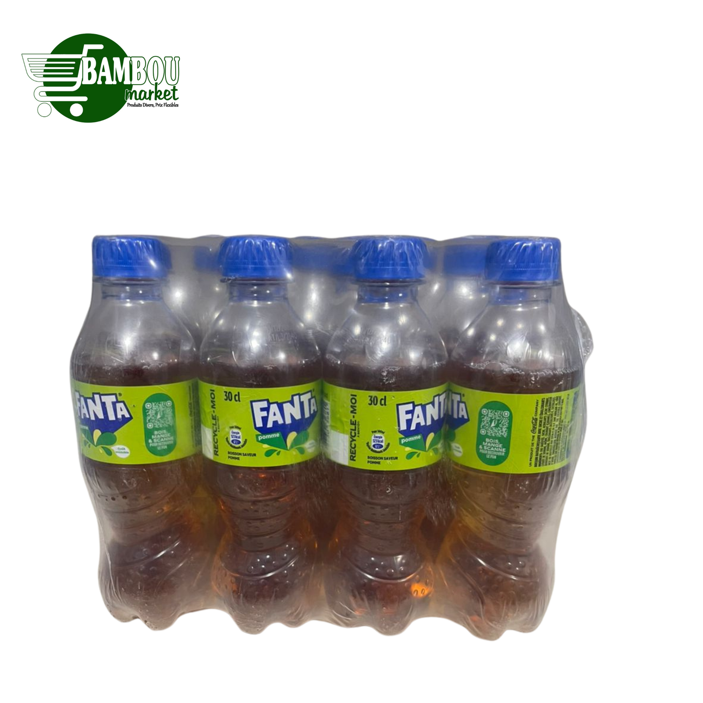 PACK FANTA POMME 30CL