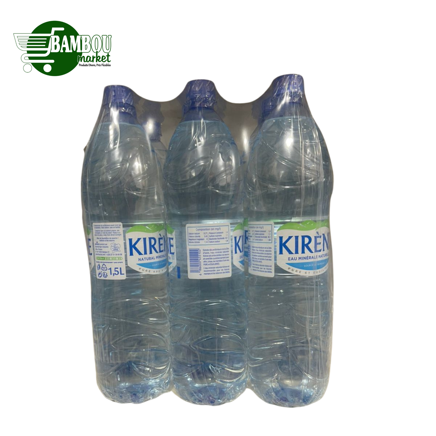 PACK EAU KIRENE 1.5L